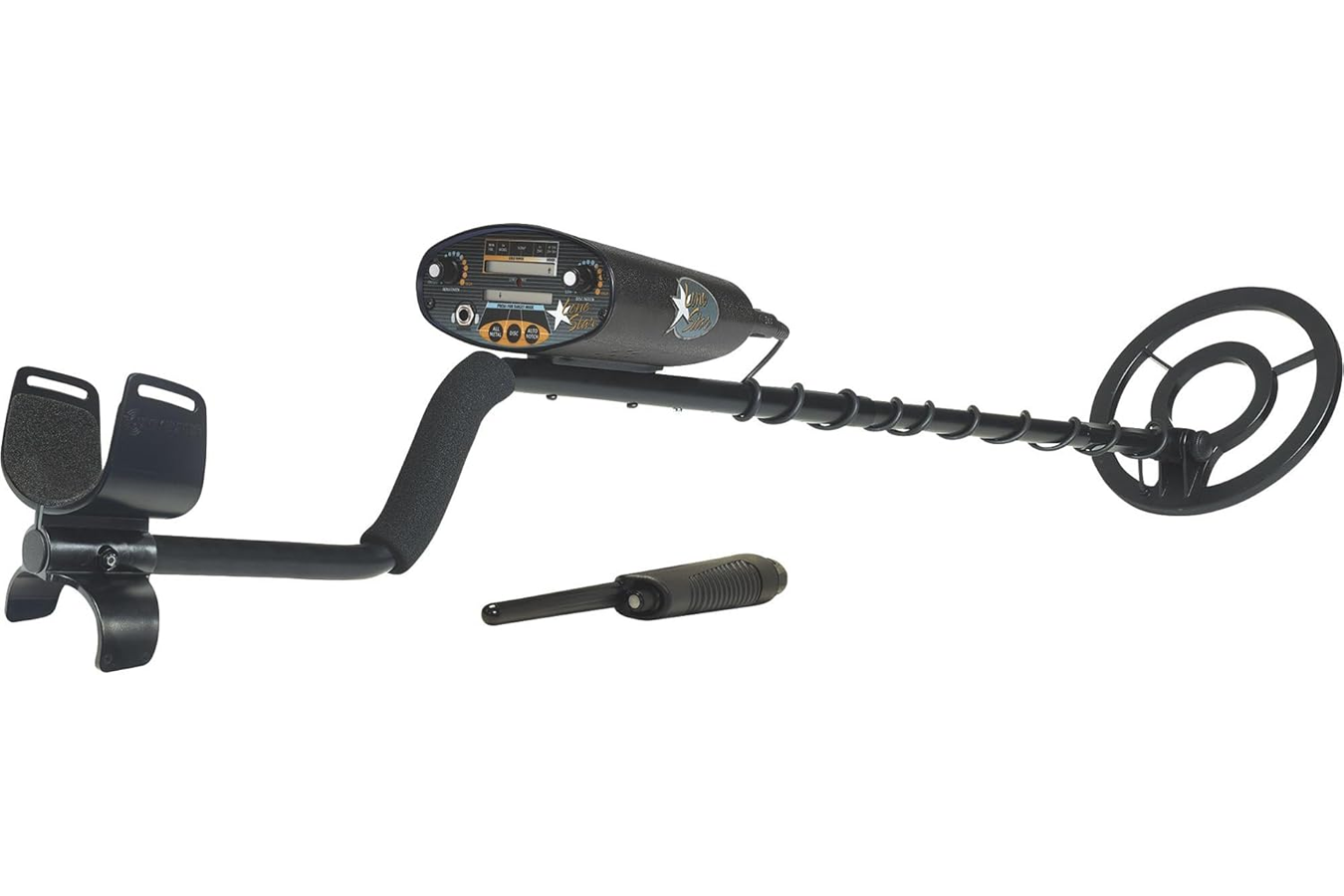Bounty Hunter Lone Star Metal Detector with Pin Pointer